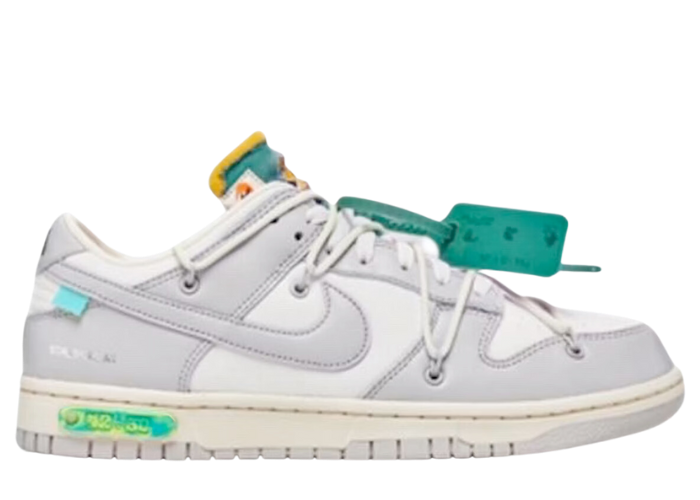 Nike Dunk Low Off-White Lot 38 - DJ0950-113 Raffles and Release Date